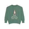 Bernese Mountain Dog Dad Sweatshirt, Light Green, front view