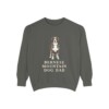 Bernese Mountain Dog Dad Sweatshirt, Pepper, front view