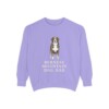 Bernese Mountain Dog Dad Sweatshirt, Violet, front view