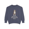 bernese-mountain-dog-sweatshirt-denim Bernese Mountain Dog Sweatshirt, Denim, front view