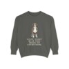 Bernese Mountain Dog Humor Sweatshirt, Pepper, front view