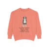 Bernese Mountain Dog Humor Sweatshirt, Terracotta, front view