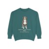 Bernese Mountain Dog Latin Sweatshirt, Blue Spruce, front view