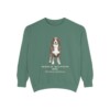 Bernese Mountain Dog Latin Sweatshirt, Light Green, front view