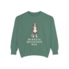 bernese-mountain-dog-sweatshirt-light-green Bernese Mountain Dog Sweatshirt, Light Green, front view