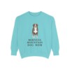 Bernese Mountain Dog Mom Sweatshirt, Chalky Mint, front view