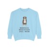 Bernese Mountain Dog Mom Sweatshirt, Chambray, front view