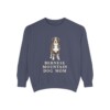 Bernese Mountain Dog Mom Sweatshirt, Denim, front view