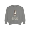 Bernese Mountain Dog Mom Sweatshirt, Grey, front view