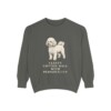 Bichon Frise Humor Sweatshirt, Pepper, front view