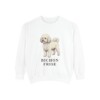 Bichon Frise Sweatshirt, White, front view