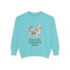 Biewer Terrier Dad Sweatshirt, Chalky Mint, front view