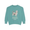 Biewer Terrier Dad Sweatshirt, Seafoam, front view