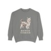 Biewer Terrier Sweatshirt, Grey, front view