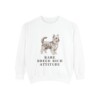 Biewer Terrier Humor Sweatshirt, White, front view