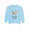Biewer Terrier Mom Sweatshirt, Chambray, front view