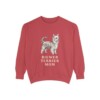 Biewer Terrier Mom Sweatshirt, Crimson, front view