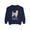 Biewer Terrier Sweatshirt, True Navy, front view