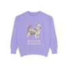 Biewer Terrier Sweatshirt, Violet, front view