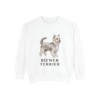Biewer Terrier Sweatshirt, White, front view