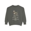 Black and Tan Coonhound Dad Sweatshirt, Pepper, front view
