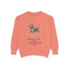 Black and Tan Coonhound Dad Sweatshirt, Terracotta, front view