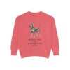 Black and Tan Coonhound Dad Sweatshirt, Watermelon, front view