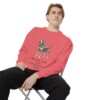 Black and Tan Coonhound Dad Sweatshirt, Watermelon, person 1 context