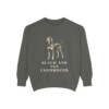 black-and-tan-coonhound-sweatshirt-pepper Black and Tan Coonhound Sweatshirt, Pepper, front view