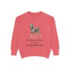 black-and-tan-coonhound-sweatshirt-watermelon Black and Tan Coonhound Sweatshirt, Watermelon, front view