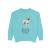 Black Mouth Cur Sweatshirt, Chalky Mint, front view