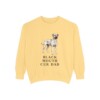 black-mouth-cur-sweatshirt-dad-butter Black Mouth Cur Dad Sweatshirt, Butter, front view