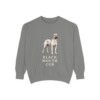 Black Mouth Cur Sweatshirt, Grey, front view