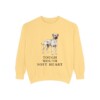 Black Mouth Cur Humor Sweatshirt, Butter, front view