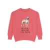 Black Mouth Cur Mom Sweatshirt, Watermelon, front view