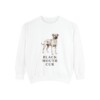 Black Mouth Cur Sweatshirt, White, front view