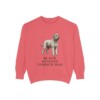Black Russian Terrier Dad Sweatshirt, Watermelon, front view
