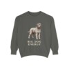 Black Russian Terrier Humor Sweatshirt, Pepper, front view