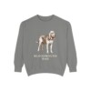 Bloodhound Dad Sweatshirt, Grey, front view
