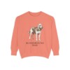 Bloodhound Dad Sweatshirt, Terracotta, front view