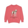 Bloodhound Dad Sweatshirt, Watermelon, front view
