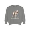 Bloodhound Sweatshirt, Grey, front view