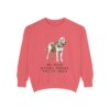 Bloodhound Humor Sweatshirt, Watermelon, front view