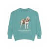 Bloodhound Latin Sweatshirt, Seafoam, front view