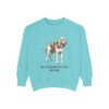 Bloodhound Mom Sweatshirt, Chalky Mint, front view