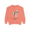 Bloodhound Mom Sweatshirt, Terracotta, front view