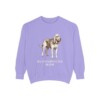 Bloodhound Mom Sweatshirt, Violet, front view