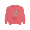 blue-heeler-sweatshirt-dad-watermelon Blue Heeler Dad Sweatshirt, Watermelon, front view