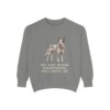 Blue Heeler Humor Sweatshirt, Grey, front view