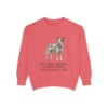 Blue Heeler Humor Sweatshirt, Watermelon, front view